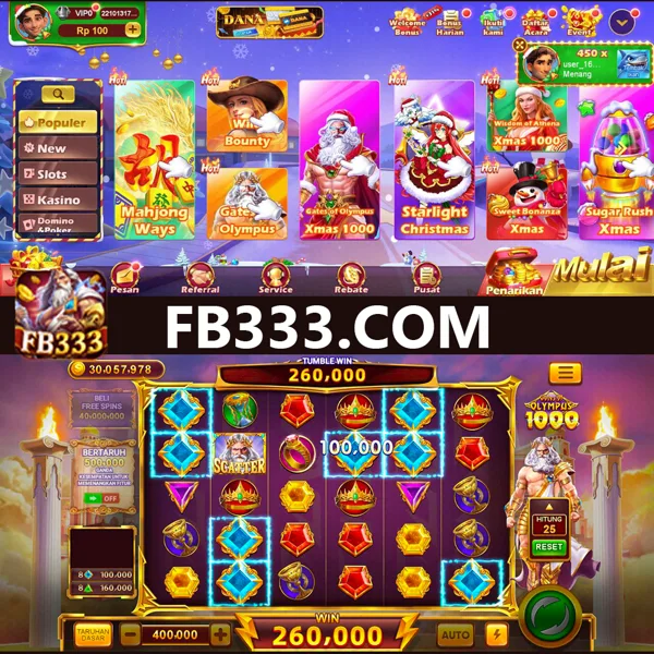 FB333 Bonus Member Baru 100%